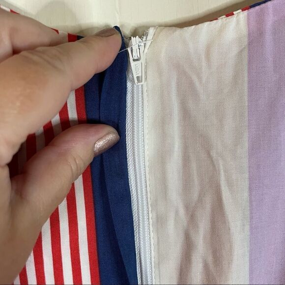 ModCloth + Collectif Keiko Sunset Stripes Jumpsuit - Picture 6 of 8